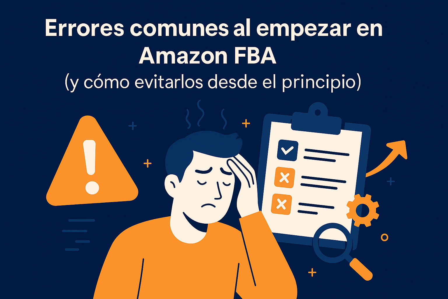 Errores comunes al empezar en Amazon FBA (y cómo evitarlos desde el principio) Errores Amazon FBA por BlackHold Consulting