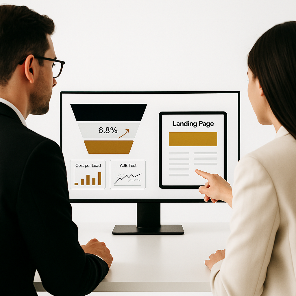 Landing Pages de Captación | Convierte tráfico en clientes | BlackHold Consulting