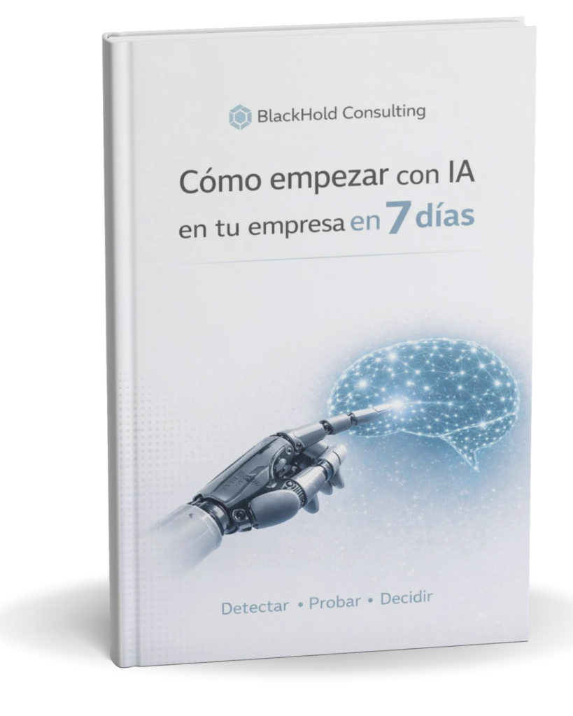 Cómo empezar con IA en tu empresa en 7 días | BlackHold Consulting