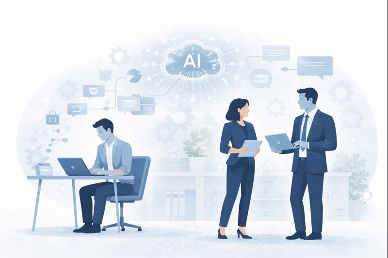 IA y eficiencia en startups pequeñas