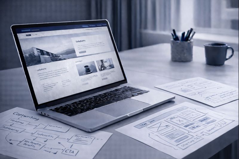 diseño web y copywriting