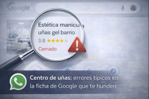 errores ficha google