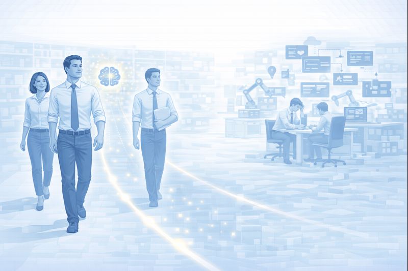 ia como ventaja competitiva en startups