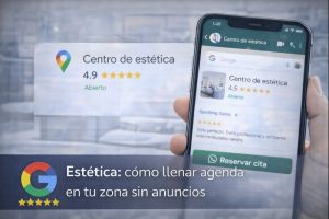 llenar agenda centro estética