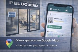peluquería nueva google maps