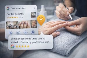 reseñas Google centro de uñas