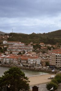 scenic view of coastal baiona spain