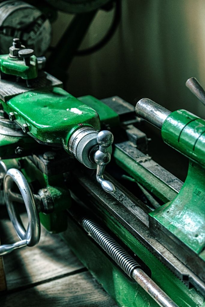 green miling machine